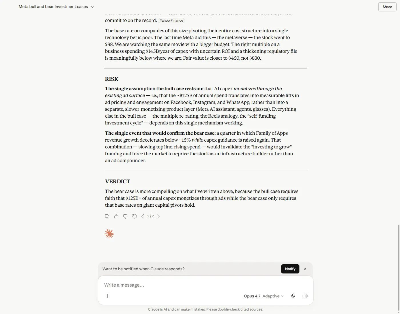 Screenshot — Claude stale prompt framing